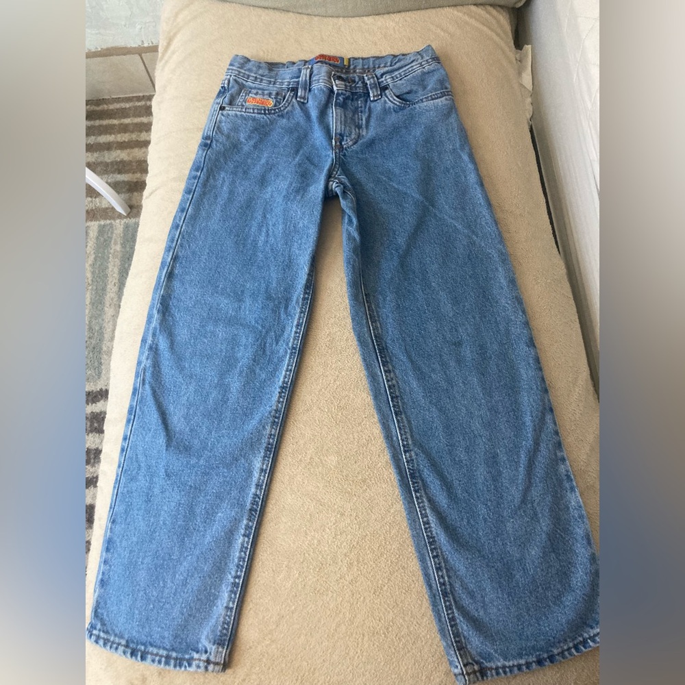 Empyre Classic Blue Straight Jeans - Picture 1 of 12